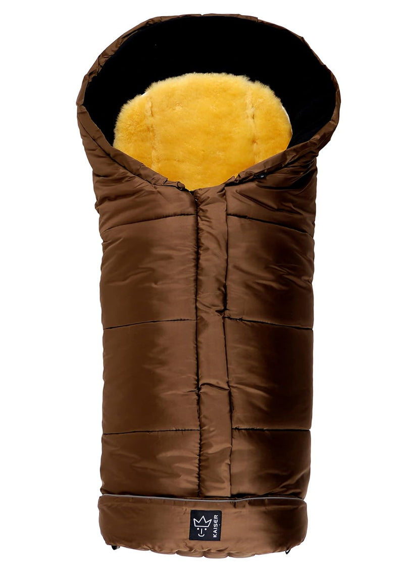 Kaiser 4011863711350 - Fußsack Sheepy - braun