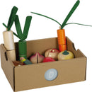 small foot Schneide-Set Obst und Gemüse Fresh, Lebensmittel für Kinderküche, Rollenspielzeug ab 2 Jahren, 12563, Kindergerecht