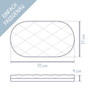 Julius Zöllner Allegro 70x37 cm – Babymatratze für den Stubenwagen - ideal für Neugeborene – Made in Germany - schadstoffgeprüft und für Allergiker geeignet, atmungsaktiv, sehr guter Liegekomfort