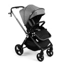 Kidnort Isbjörn Kinderbuggy ab Geburt bis 22 kg, klappbar mit Liegefunktion, umsetzbare Sitzeinheit, große EVA-Räder mit Allradfederung, verstellba...