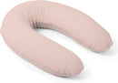 doomoo Schwangerschaftskissen & Stillkissen Buddy – Ultra Komfort zum Schlafen während der Schwangerschaft – lindert Rücken, Beine & Bauch – Bezug Bio & Öko-Tex, Cloudy Pink