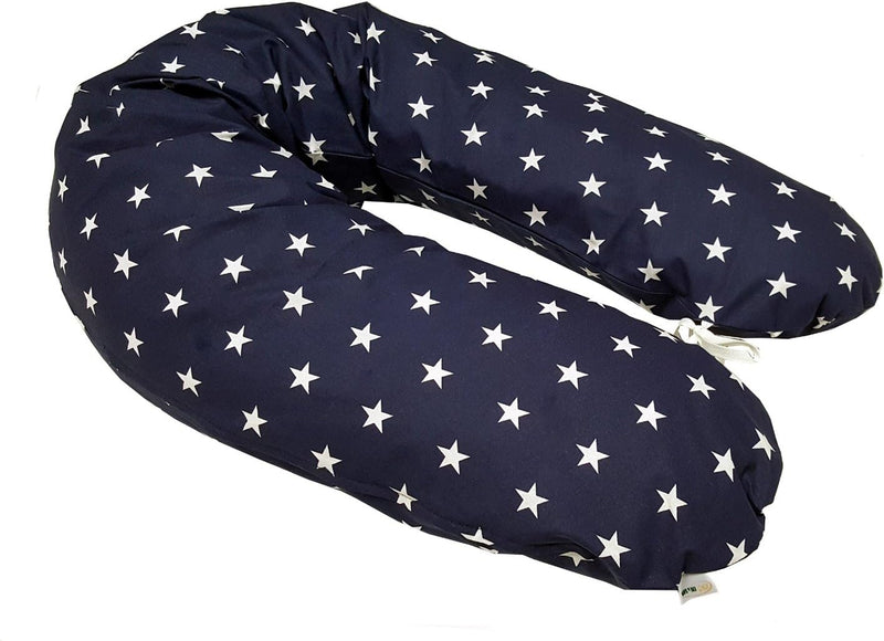 Emi&Sam Stillkissen 170cm Bezug Lagerungkissen Stillkissenbezug Ersatzbezug (nur Bezug) 1. Nachthimmel