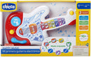 Chicco Meine erste elektronische Gitarre, interaktive Spielzeuggitarre, lehrt Spielen, Musiknoten, Lernspielzeug mit 3 Modi, +90 Sounds und Melodien, für Babys 9 Monate bis 4 Jahre