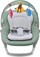 Inglesina Lounge Musikalische Babyliege, Mint, Von Geburt bis 9 Kg, Entspannende Schaukelbewegung, Verstellbar, Sicherheitsgurt, 22 x 47 x 85 cm; 2 kg