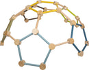Kletterkuppel „Adventure“, vielseitiges Klettergerüst aus robustem Holz, für Kinder ab 2 Jahren, 12487
