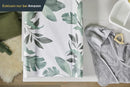 Rotho Babydesign Wickelauflage Keil (50 x 70 cm) - wickelauflage - wickeltischauflage - abwaschbar - wickelmatte - wasserdicht - Motiv Soft Tropical