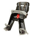 OKBABY Orion - handlebar-mounted child bike seat - for babies from 7/8 months (max. 15 kg) - black/grey
