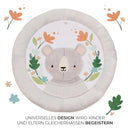 Kinderkraft COZYPLAY Spielmatte für Babys, Spieldecke mit Aktivierende 4 Spielzeugen, Praktisch - maschinenwaschbar, 2 weiche Spielbögen, Komfortable Lagerung