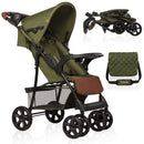LIONELO Emma Plus Kinderwagen bis zu 15 kg, Kindersportwagen, leicht modern klein Buggy mit Liegeposition, zusammenklappbar, große Räder, großer Korb