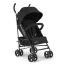 KikkaBoo BEETLE Kinderwagen, Kinderwagen bis 22 kg, faltbar, leicht, kompakt, Schwarz