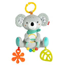 Fehn Spielzeug Baby Koala - Motorikspielzeug mit Befestigungsring - Spieltier mit Greif Elementen - Babyspielzeug zum Beißen, Greifen & Entdecken