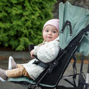 Mobiclinic® kids, Kinderwagen, Buggy, Elefant, Verstellbare rückenlehne, Faltbar, Doppeltes sicherheitssystem, Abnehmbare räder, Verstellbarer 5-punkt-gurt, Leichter