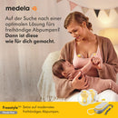 Medela Freestyle Hands-free Elektrische Doppel-Milchpumpe mit direkt im BH tragbaren Auffangschalen – Verbindbar mit der Medela Family App – Tragbares und diskretes Design