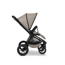 MOON SPORT mud/melange, Sportwagen-Buggy mit Liegefunktion, bis 22kg, UV-Schutz 50+, zusammenklappbar, großer Korb, Kollektion 2025