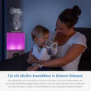 reer 2in1 Humidifier Luftbefeuchter, Optimal fürs Kinderzimmer und Schlafzimmer, Ultraschall Luftbefeuchter, Kaltvernebler für die beste Luft im Zimmer deiner Liebsten