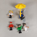 Eichhorn Bundle Polizei 21 Holzfahrzeuge & Figuren