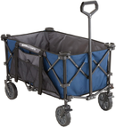 Gorilla Carts Nutzwagen Transportwagen Outdoor Wagen All Terrain Blau Faltbar B-Ware