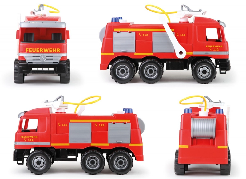 Lena GIGA Trucks Feuerwehr Modell Actros mit Aufklebern