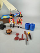 Segelschiff Spielset mit Figuren