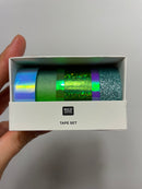 Paper Poetry • Mixed Tape Set Grün/Blau • 6-teilig