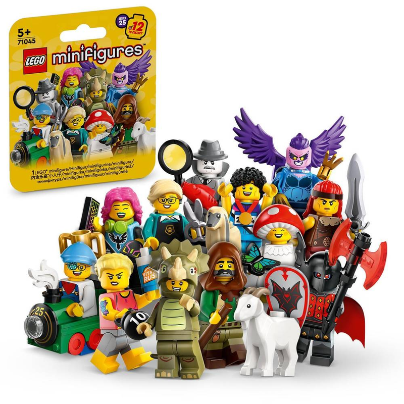 Lego 71045 Series 25 Minifigures Minifiguren Männchen Spielfiguren 10 STÜCK