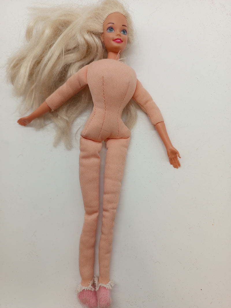 Vintage Barbie - weiche Puppe mit blonden Haaren