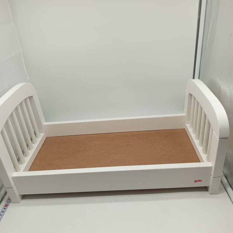 Goki Puppenbett – für Puppen bis 45 cm, sehr gut