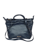 Tommy Hilfiger Luxe Leather Handtasche One Size Blau