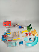 Playmobil Playmobil-Spielset-Bundle: Eisdiele, Skatepark & Spielplatz