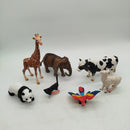 Schleich Bundle Set von 7 Tierfiguren