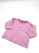 Gestreiftes Langarmshirt - Gr. 62 (Feetje)