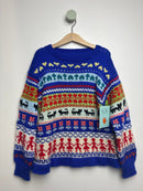 Pullover Intarsien • 134 • handmade