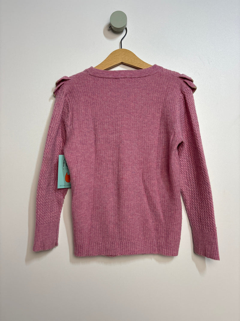 Pullover mit Rüschen • 128 • simple kids