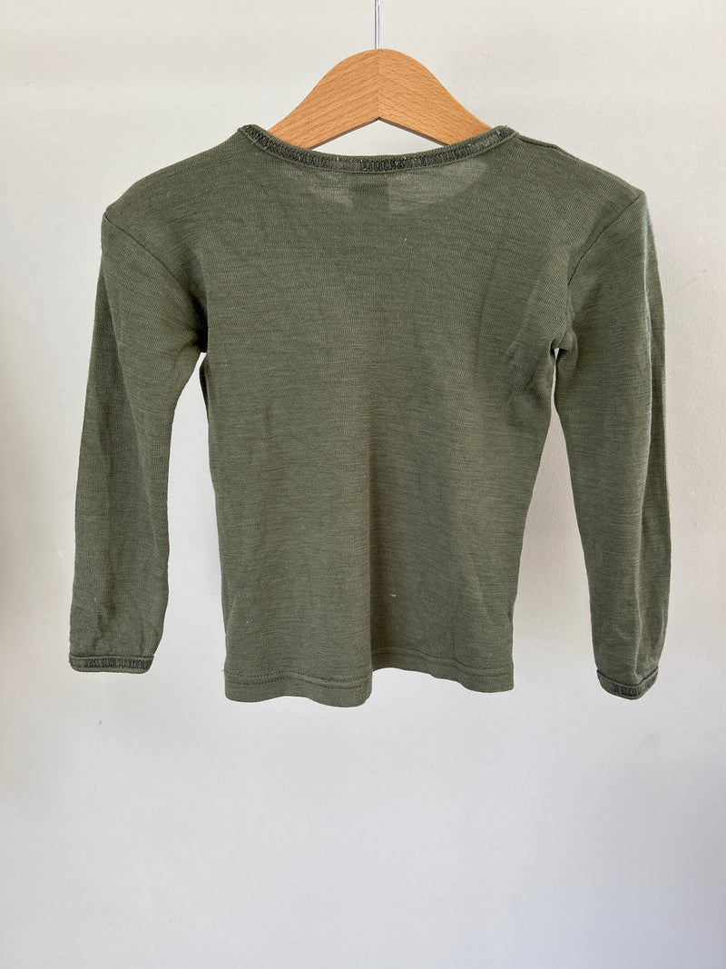 Engel Longsleeve Wool/Silk - Size 104