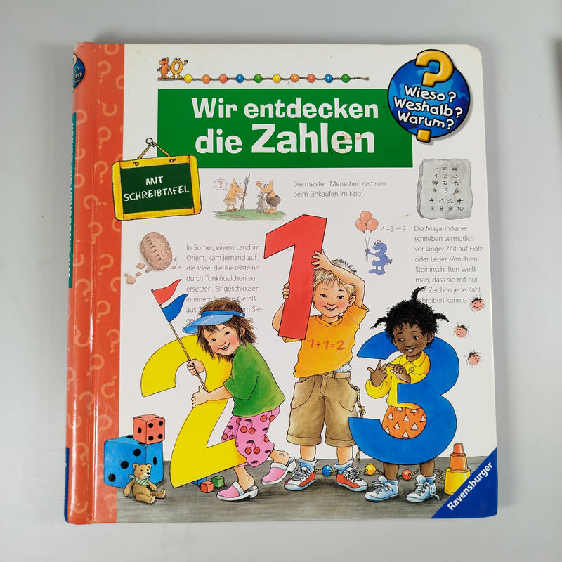 Ravensburger Bücher-Set - Wir entdecken die Zahlen, und viele Wieso?Weshalb?Warum?