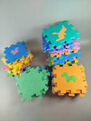 Schaumstoff Puzzlematten Set – Zahlen, Buchstaben & Tiere Lernspiel für Kinder