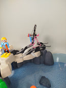 Playmobil Wasserpark Spielset 4468, 4462 – Aquarium mit Figuren & Tieren