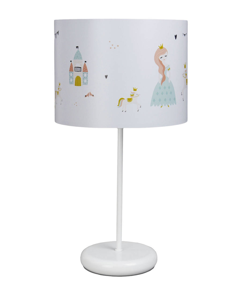 BP Kinder-Tischlampe für Mädchen mit Little Princess-Motiv Tischleuchte Lampe