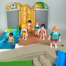 Playmobil Bundle Pool & Fahrzeuge Figuren & Boote Set