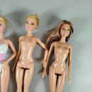 Modepuppen Set von 5 – verschiedene Marken, ohne Kleidung