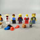 LEGO Bundle Minifiguren Set von 10 Figuren & Tierfiguren