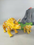 Dinosaurier Vulkan Spielset