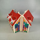 Puppenhaus Spielset – faltbares Haus mit Figuren & Möbeln, gutes Set