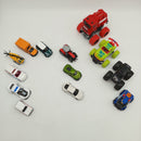 Spielzeugauto Set von 13 Fahrzeugen – Autos, Trucks & Einsatzwagen