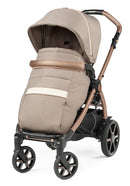 B-Ware Peg Pérego Kinderwagen Buggy Book Pop Up Sitz Black Shine Komfort Neugeborene