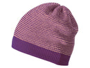 Mützen Hüte & Mützen Accessoires Beanie melange-pflaume* Disana Front Image Last Season