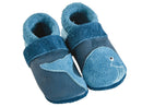 Pantolinos Pantolinos Lederpuschen "großer Wal" 24 Schuhgröße, 25 Schuhgröße