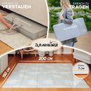 Zukunftskinder® Spielmatte faltbar | Krabbelmatte für Kinder mit Tragetasche | 150 x 200 x 1cm | Spielmatte für Kleinkinder | Doppelseitig, wasserd...