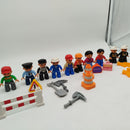 LEGO DUPLO Figuren-Set – Bau & Polizei, 10 Figuren mit Zubehör