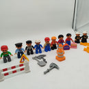 LEGO DUPLO Figuren-Set – Bau & Polizei, 10 Figuren mit Zubehör